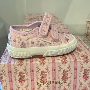 SUPERGA x LoveShackFancy 2750 Girls sneakers in Purple - US 7 NIB